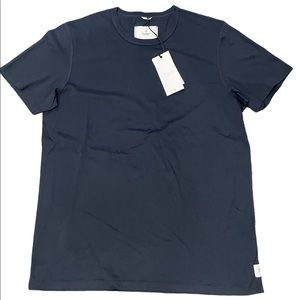 Reigning Champ core shirt size large in navy blue